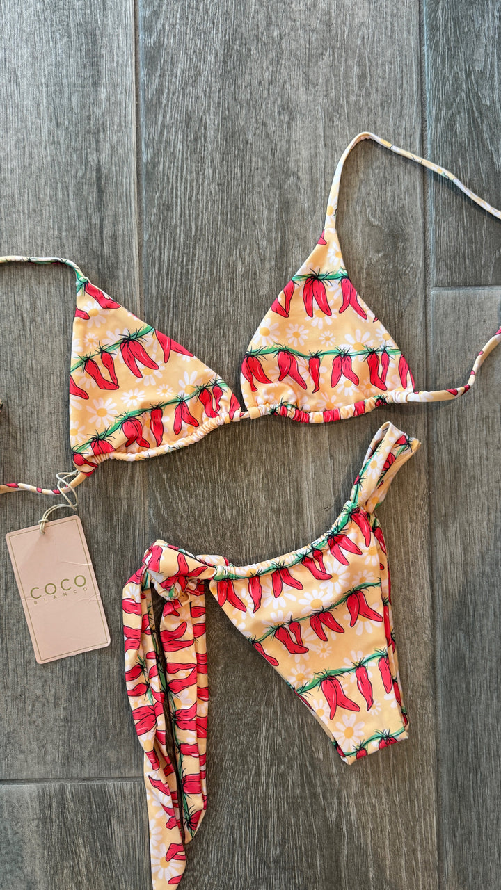California Bikini Top | Yellow Chilis