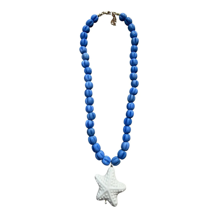 AZURE STARFISH NECKLACE
