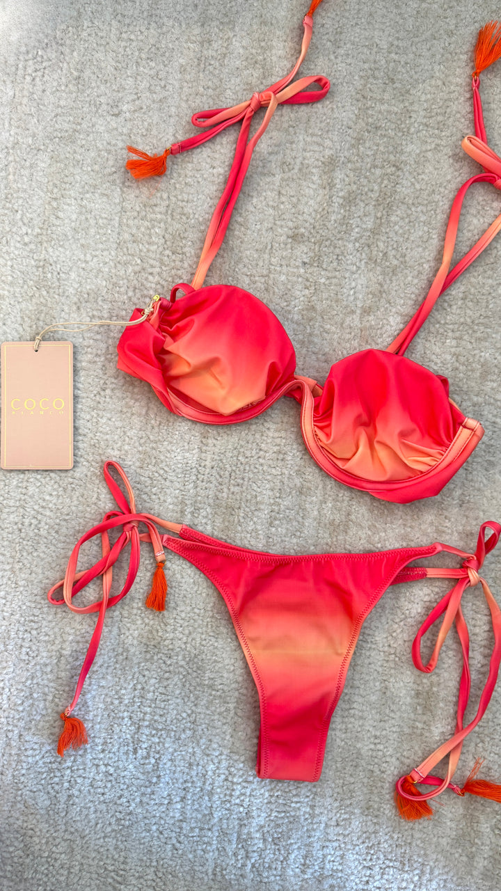 Malaga Bikini Bottom | Gradient Orange