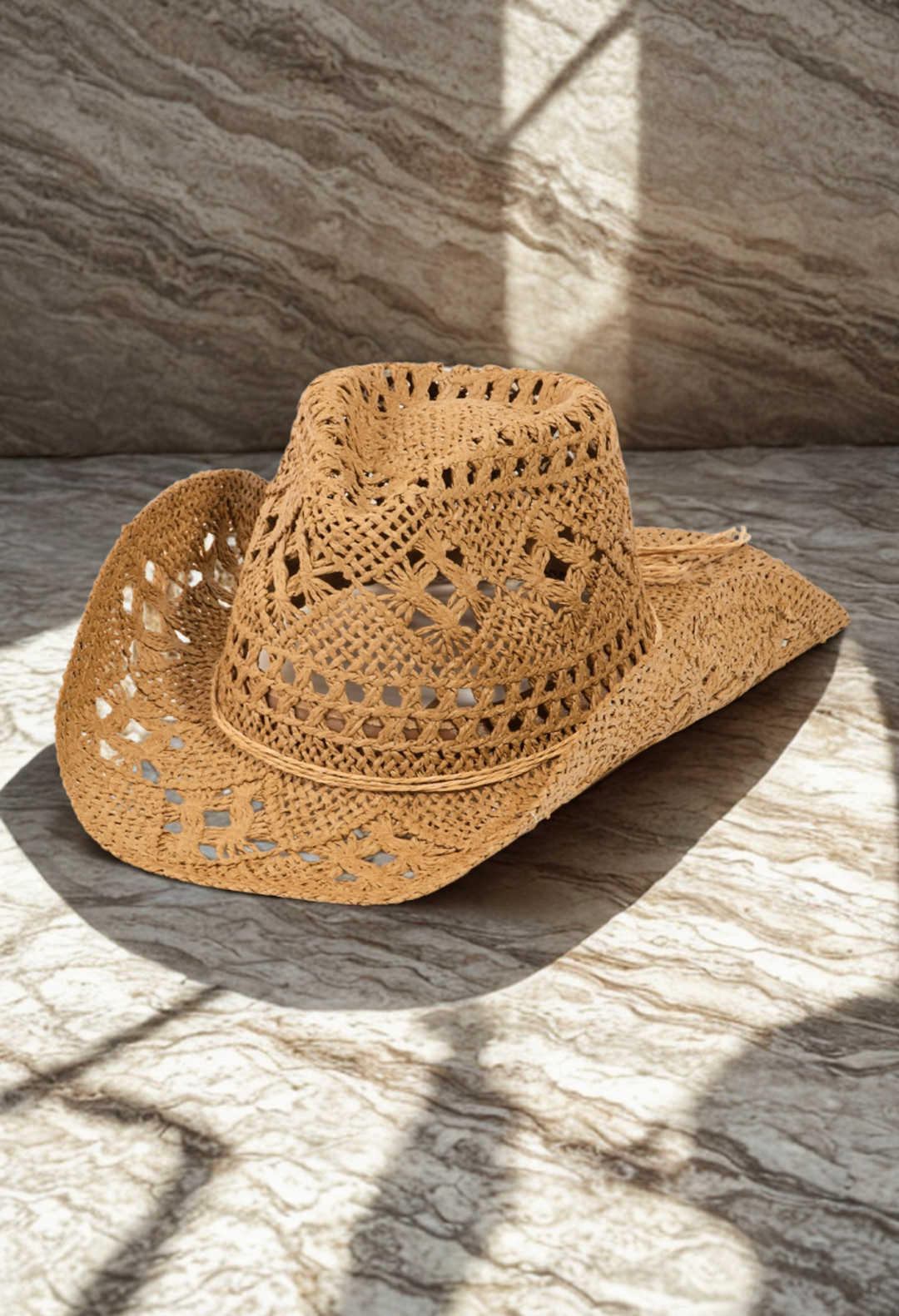 Cowboy Braided Straw Hat
