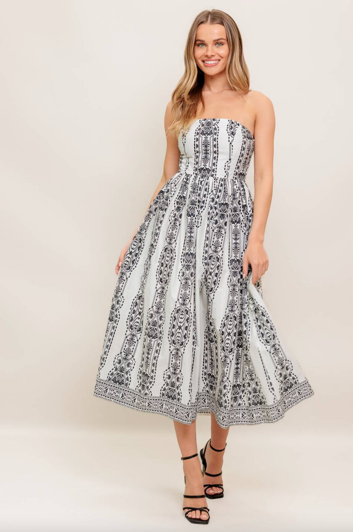 W&B Midi Dress