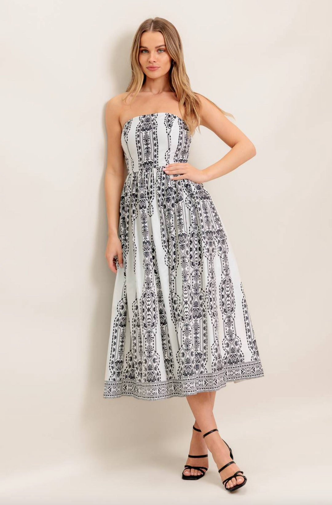 W&B Midi Dress