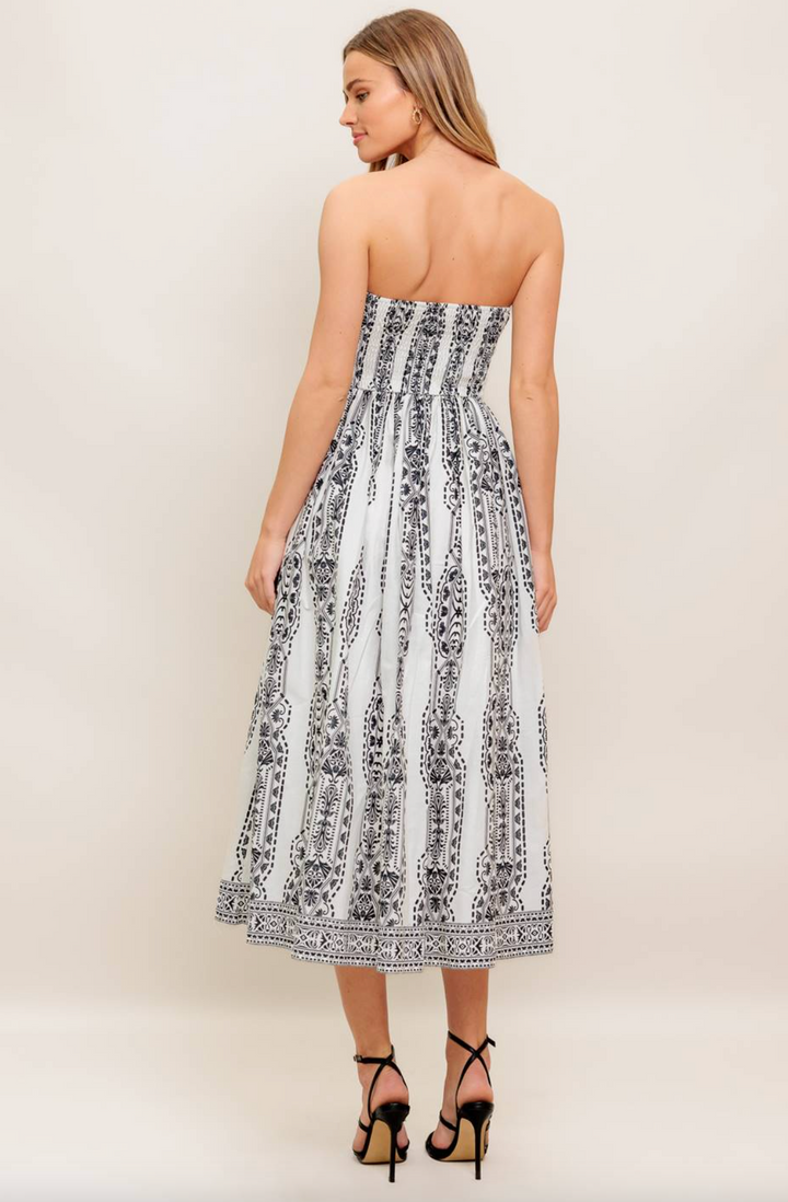 W&B Midi Dress