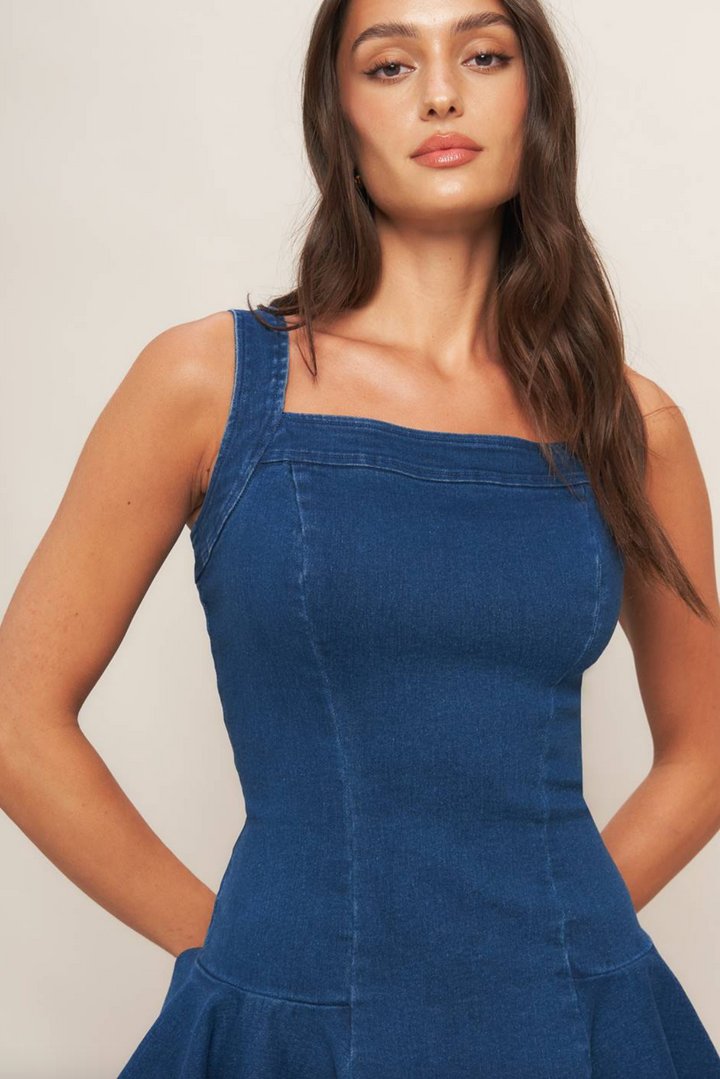 Denim Mini Dress