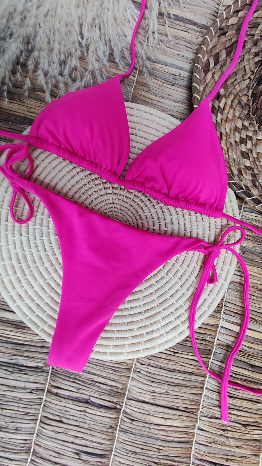 Tanning Thong Bikini Set