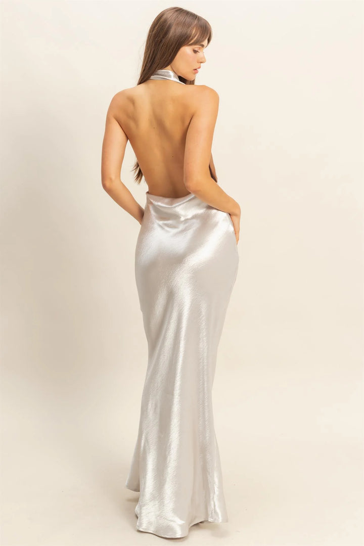 Satin Dress