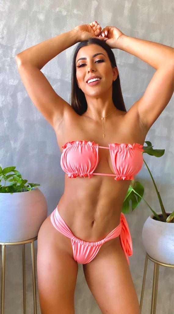 Lovely Pink Bikini Top