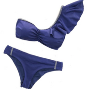 Aukai Bikini Bottom | Blue
