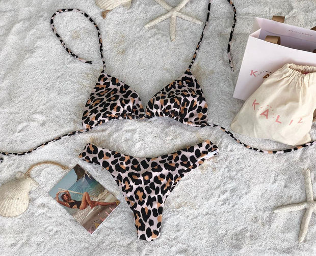 Magical Animal Print Bikini Top