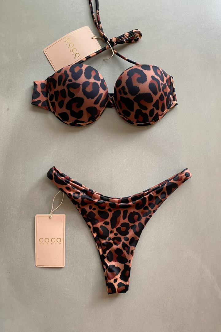 Nassao Bikini Bottom | Leopard