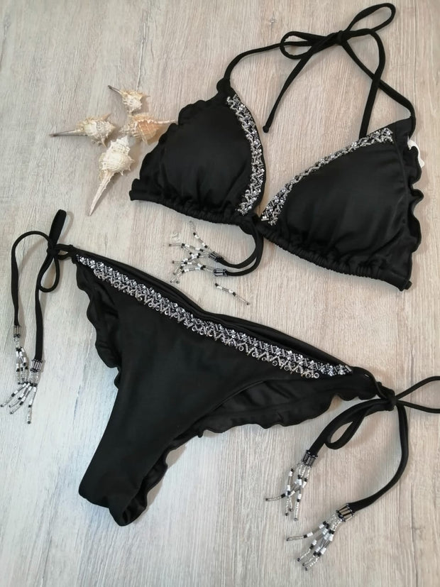 Adira Bikini Top | Black