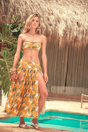 Wild Flower Cover-Up Skirt