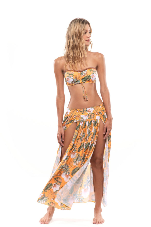 Wild Flower Cover-Up Skirt