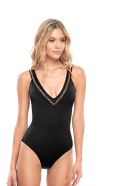 Black Lover One Piece Swimsuit