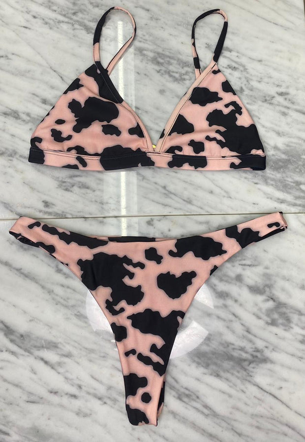 Louie Bikini Top | Pink Army