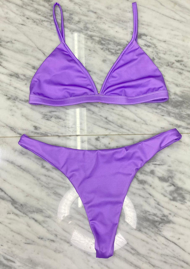 Louie Bikini Bottom | Purple