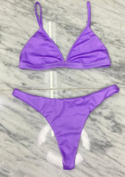 Louie Bikini Top | Purple