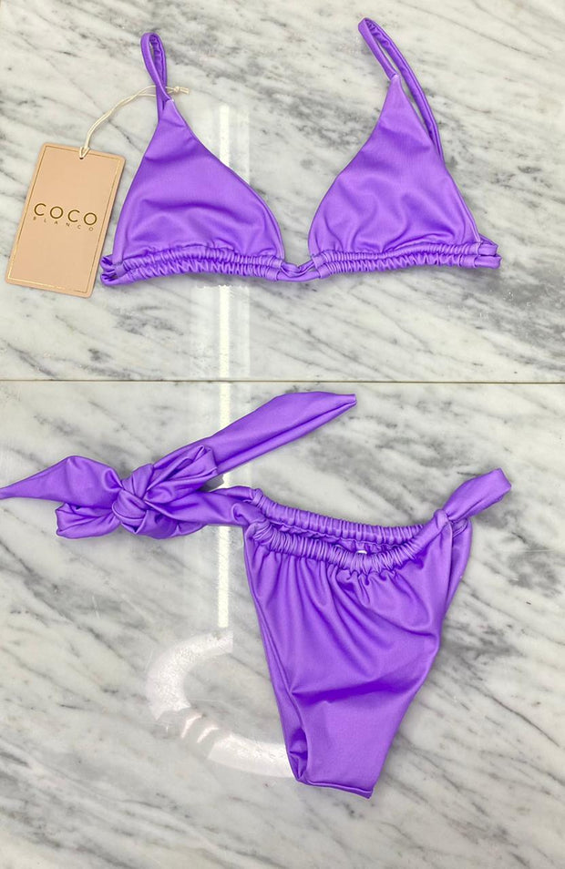 Rousie Bikini Top | Purple