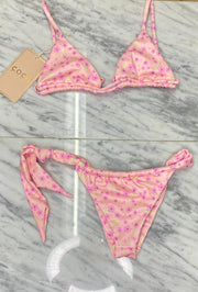 Rousie Bikini Bottom | Pink Garden