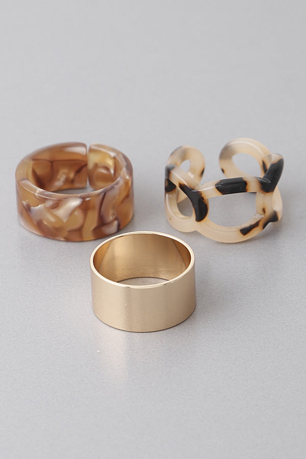 Amalia Rings Set