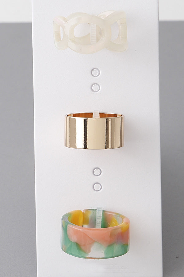 Amalia Rings Set