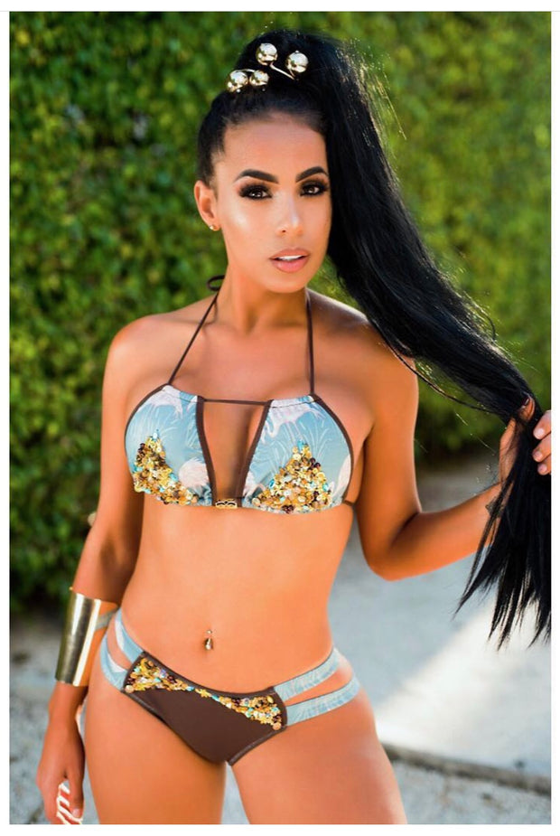Crystal Bikini Set