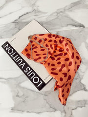 Orange Dotty Bandana