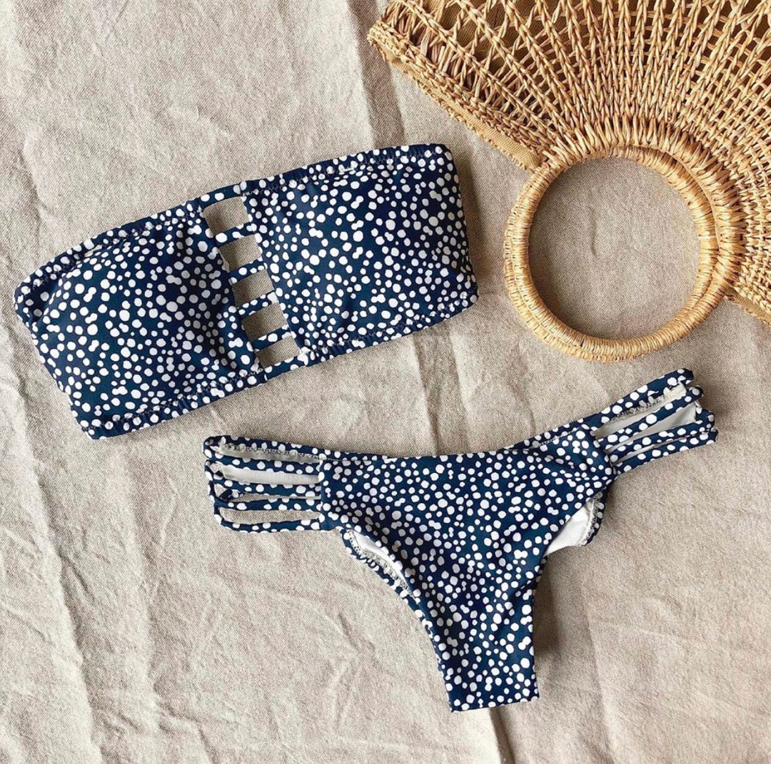 Polka Dots Bikini Top