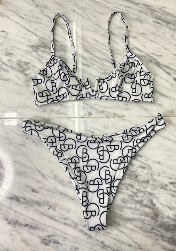 Scarlett Bikini Bottom | White Coco Blanco