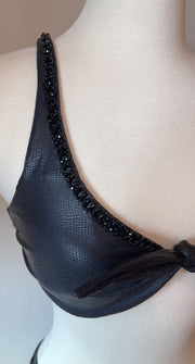 Agata Bikini Top | Black