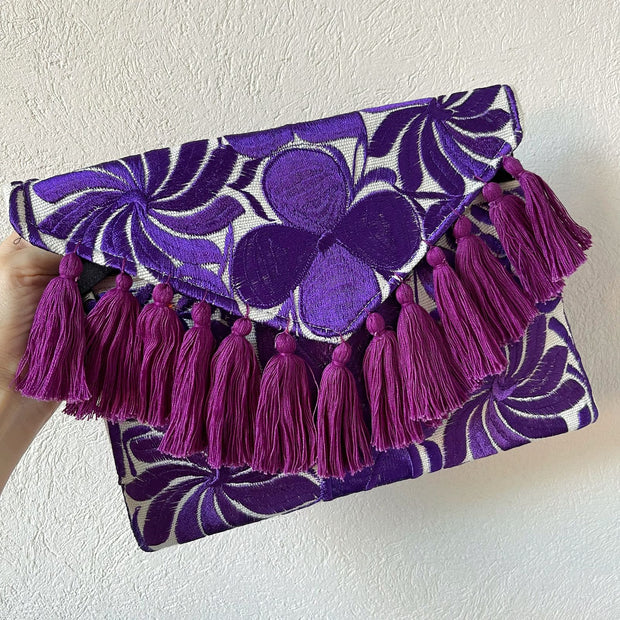 Milena Embroidered Clutch