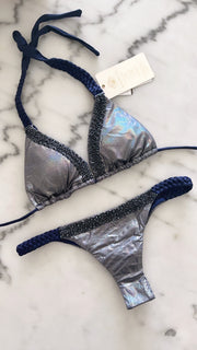 Carey Bikini Bottom | Blue