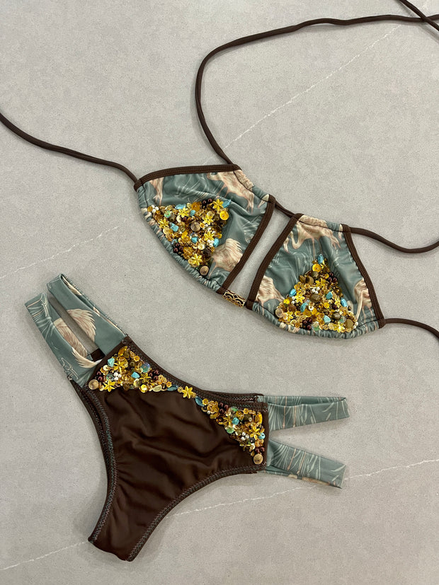 Crystal Bikini Set