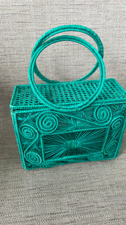 Pau Rattan Clutch