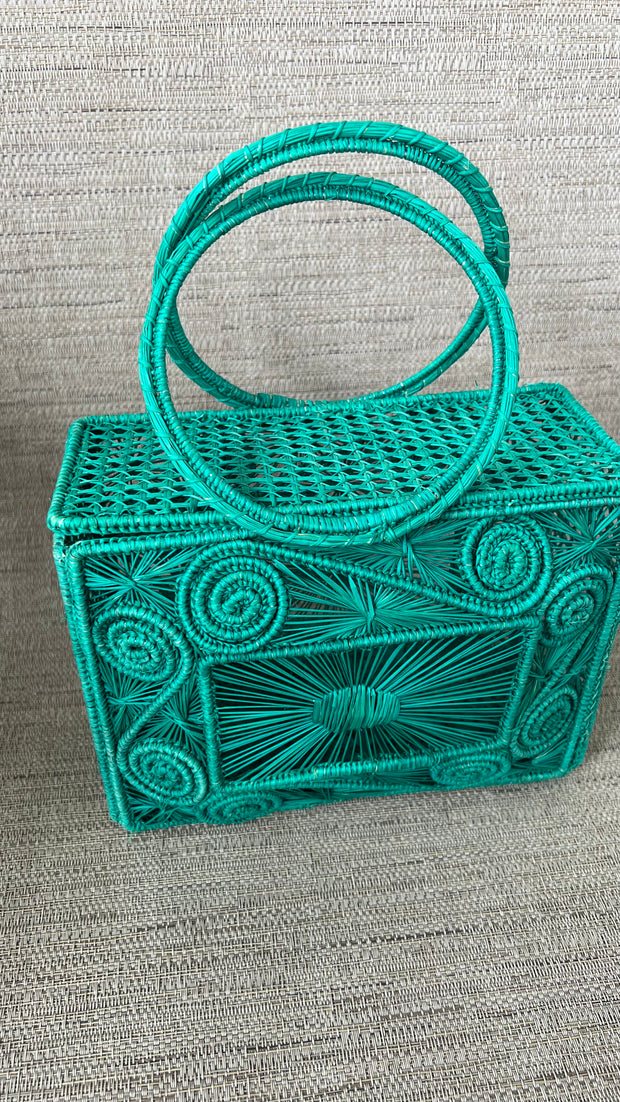 Pau Rattan Clutch