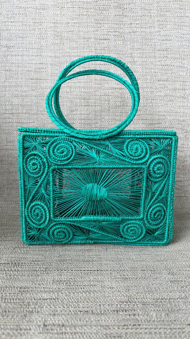 Pau Rattan Clutch