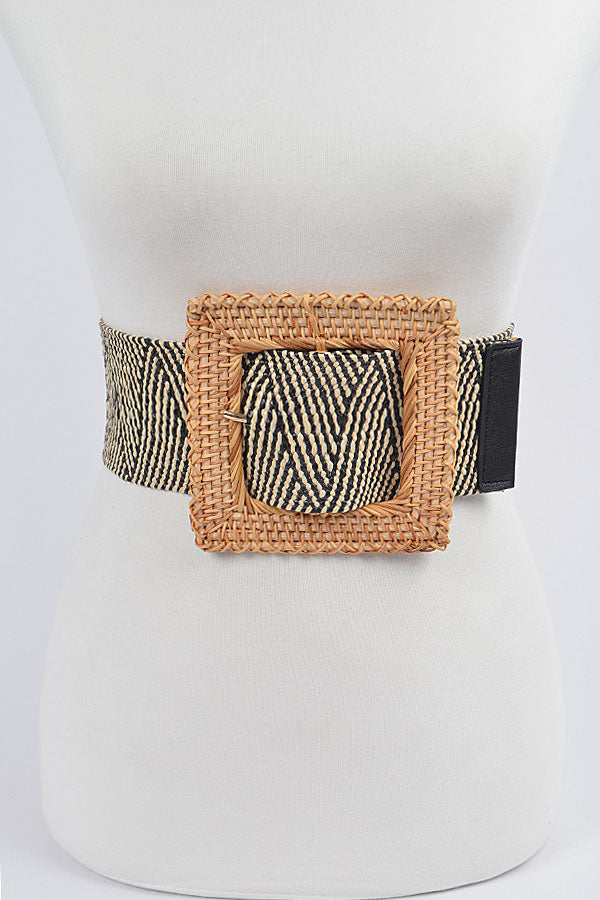 Oversized Bamboo Belt