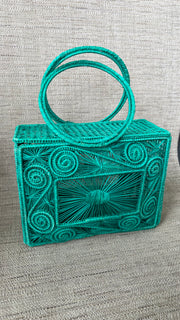 Pau Rattan Clutch