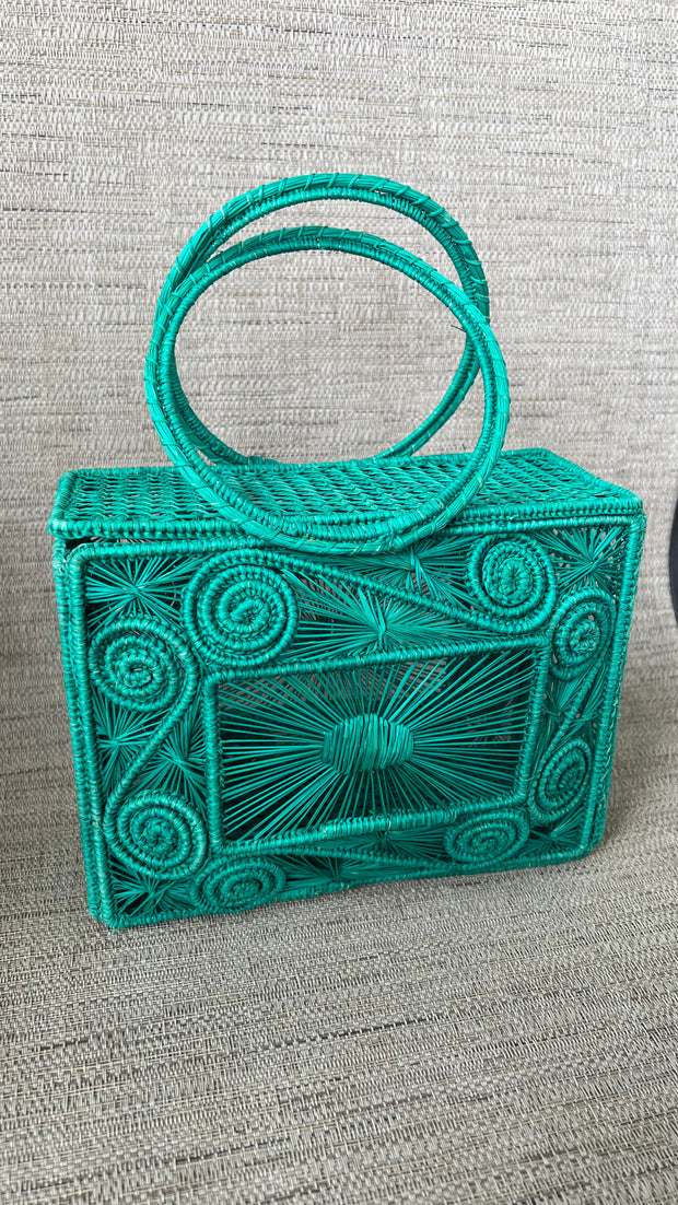 Pau Rattan Clutch