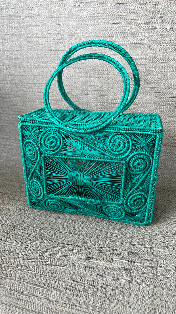 Pau Rattan Clutch