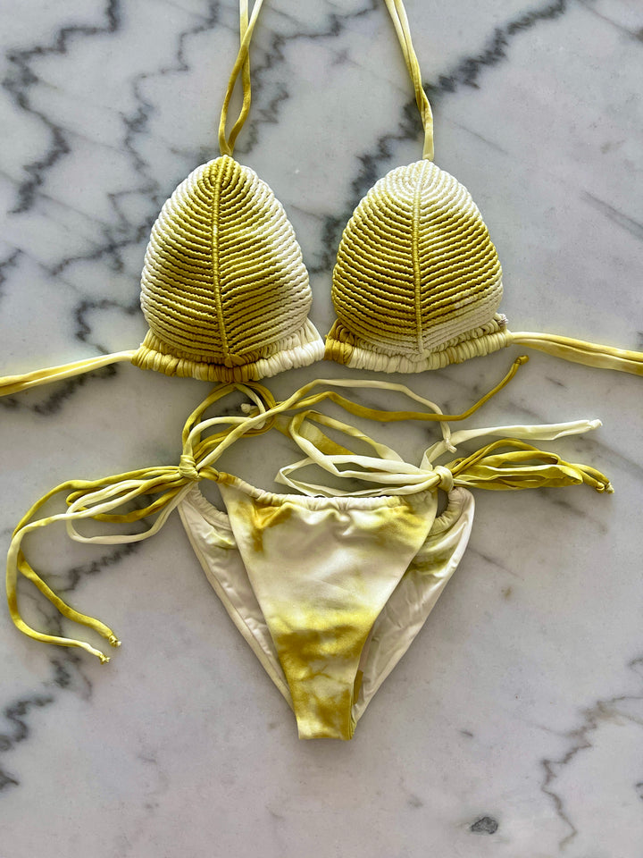 Shells Bikini Top | Olive
