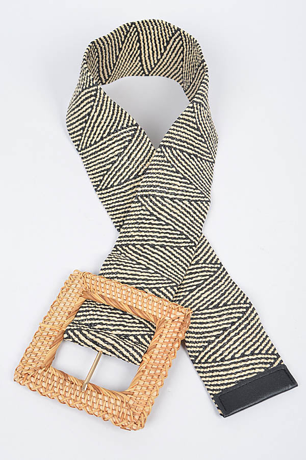 Oversized Bamboo Belt