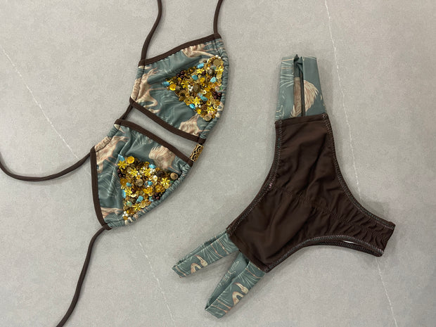 Crystal Bikini Set