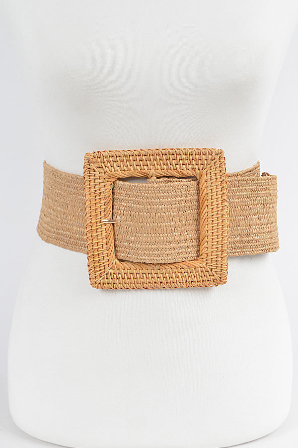 Oversized Bamboo Belt