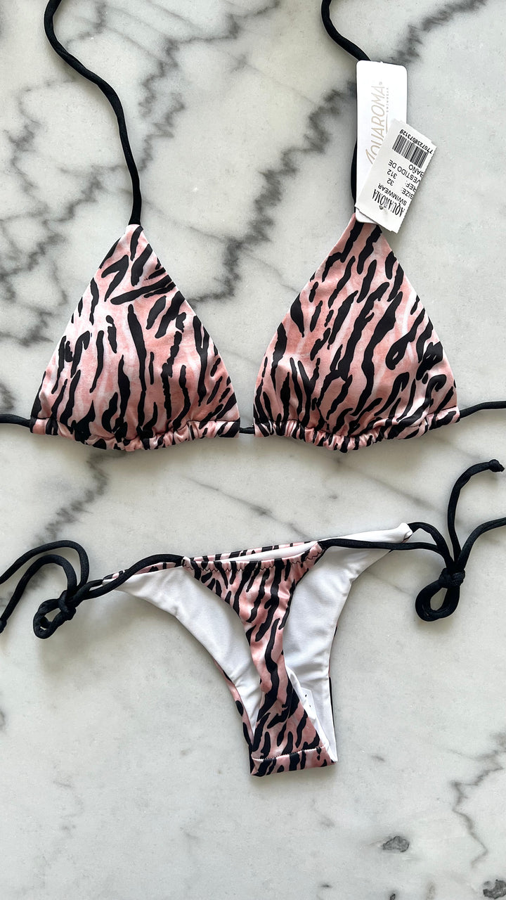 Tanning Thong Bikini Set