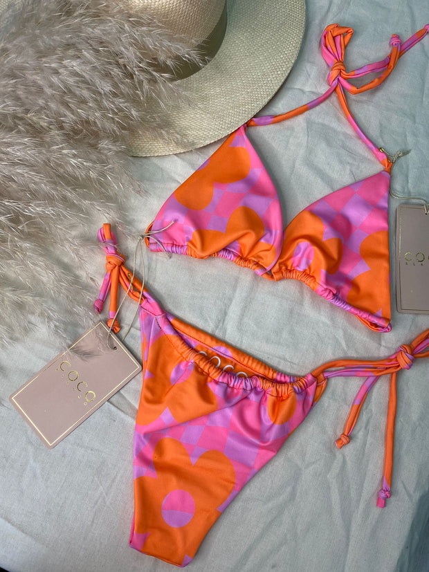Afrodita Bikini Top | Orange Vibes