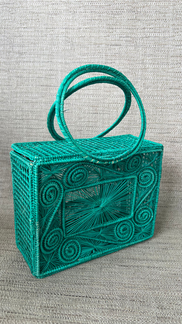Pau Rattan Clutch