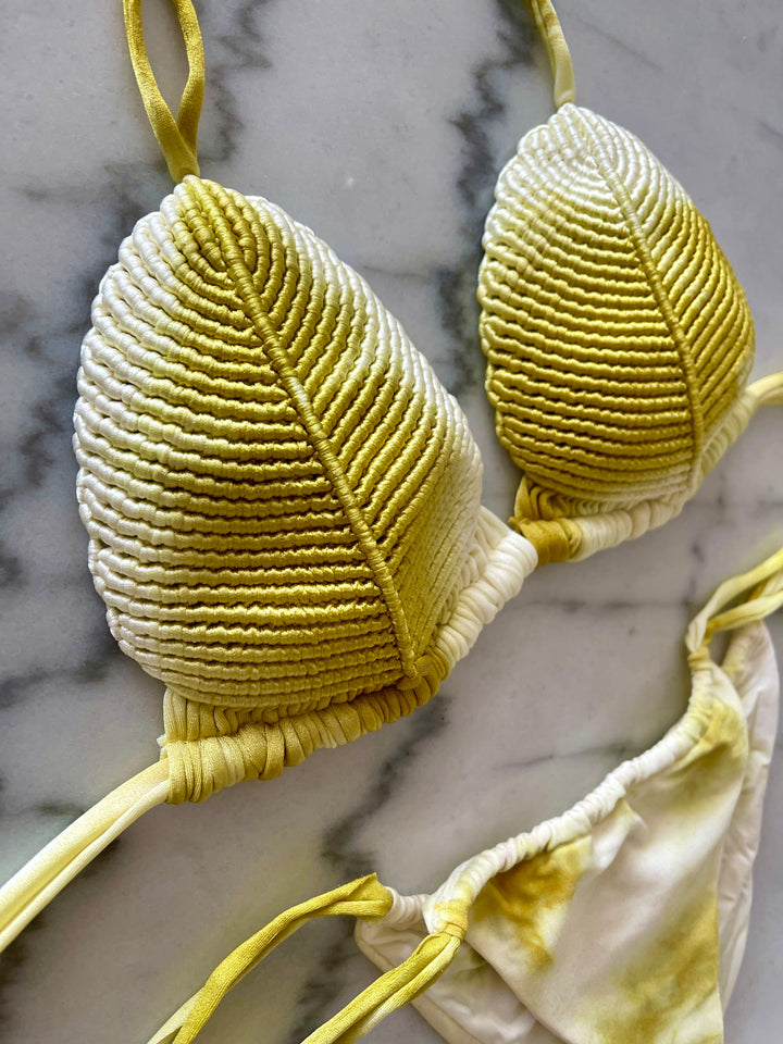 Shells Bikini Top | Olive