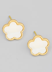 Flower Stud Earrings