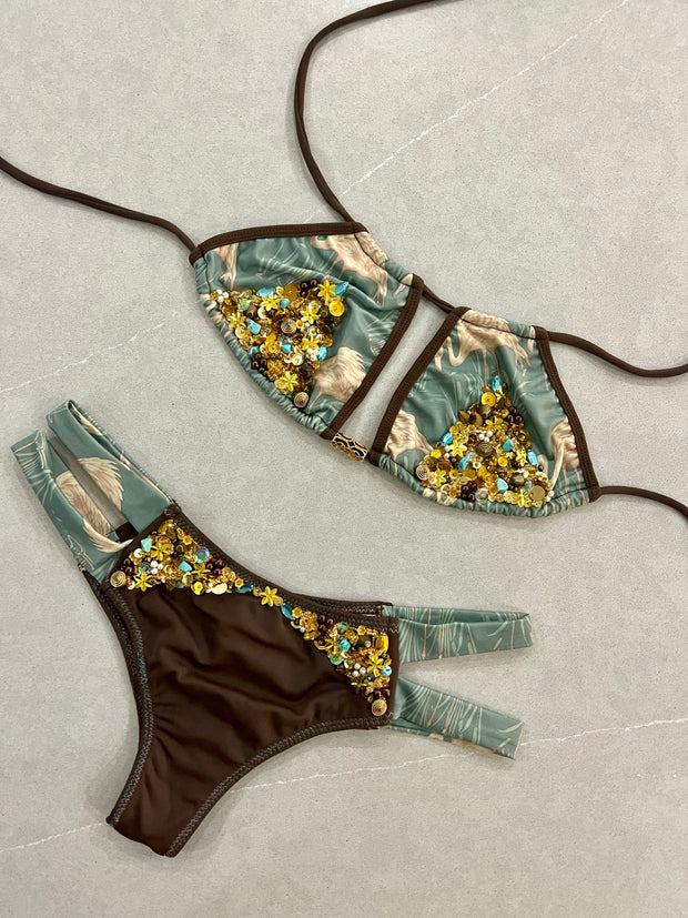 Crystal Bikini Set